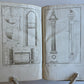 1750 MATHEMATICS & PHYSICS antique 4 ILLUSTRATED VOLUMES SET