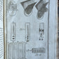 1750 MATHEMATICS & PHYSICS antique 4 ILLUSTRATED VOLUMES SET