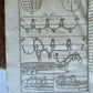 1750 MATHEMATICS & PHYSICS antique 4 ILLUSTRATED VOLUMES SET