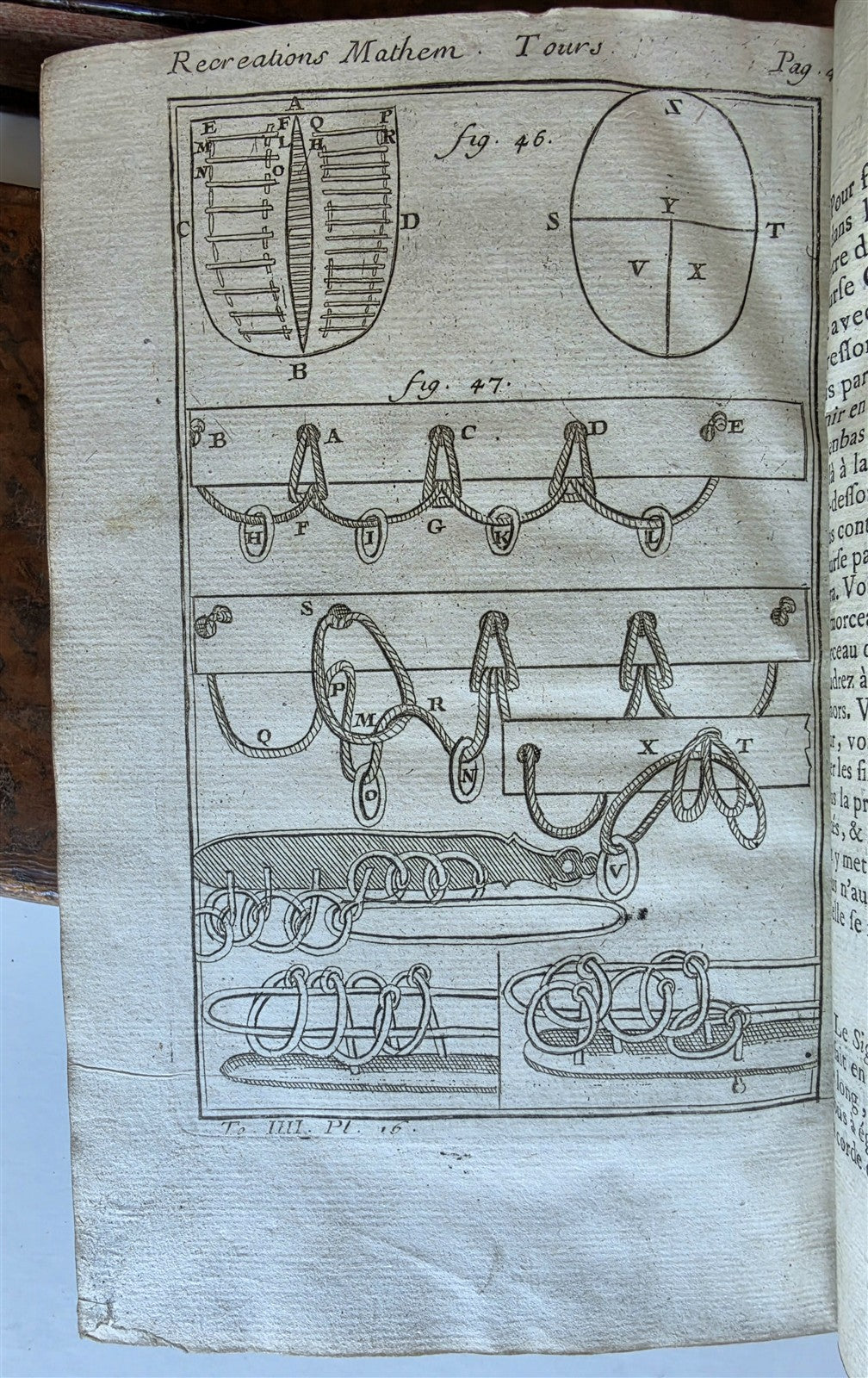 1750 MATHEMATICS & PHYSICS antique 4 ILLUSTRATED VOLUMES SET