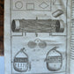 1750 MATHEMATICS & PHYSICS antique 4 ILLUSTRATED VOLUMES SET