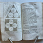 1750 MATHEMATICS & PHYSICS antique 4 ILLUSTRATED VOLUMES SET