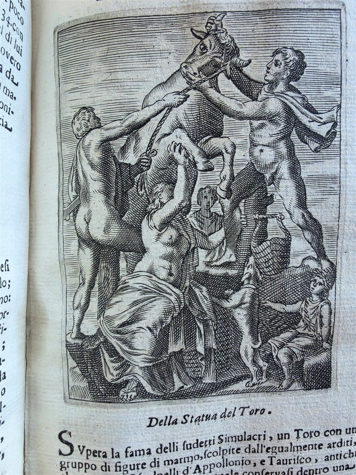 1727 ROME ILLUSTRATED antique Descrizione di Roma Moderna formatta nuovamente