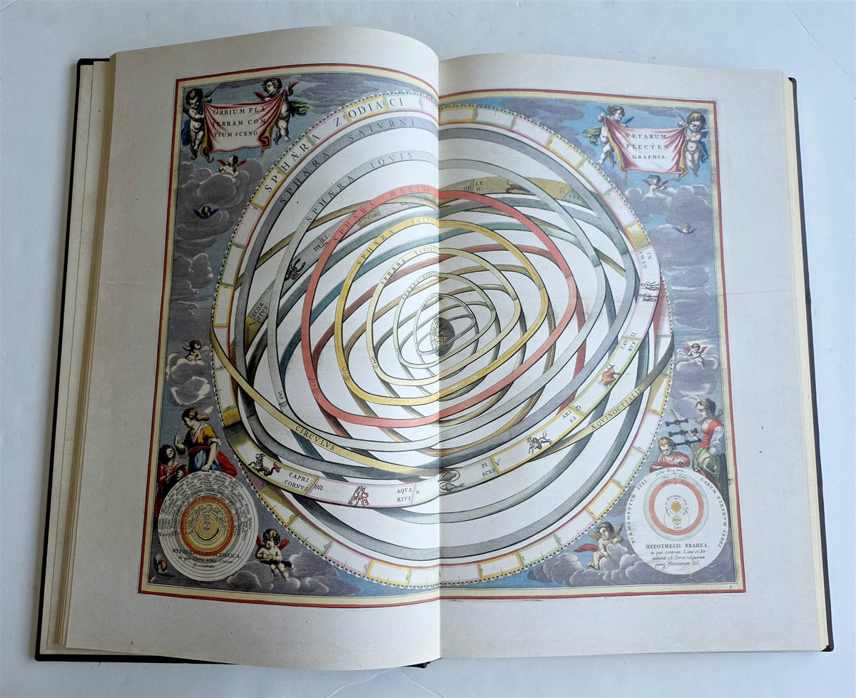ANDREAS CELLARIUS 1661 Harmonia Macrocosmica ATLAS - ILLUSTRATED FAKSIMILE FOLIO