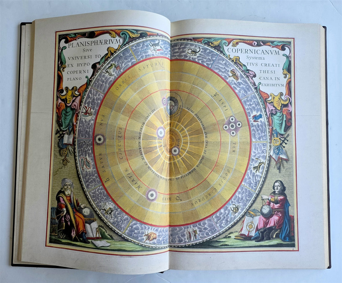ANDREAS CELLARIUS 1661 Harmonia Macrocosmica ATLAS - ILLUSTRATED FAKSIMILE FOLIO