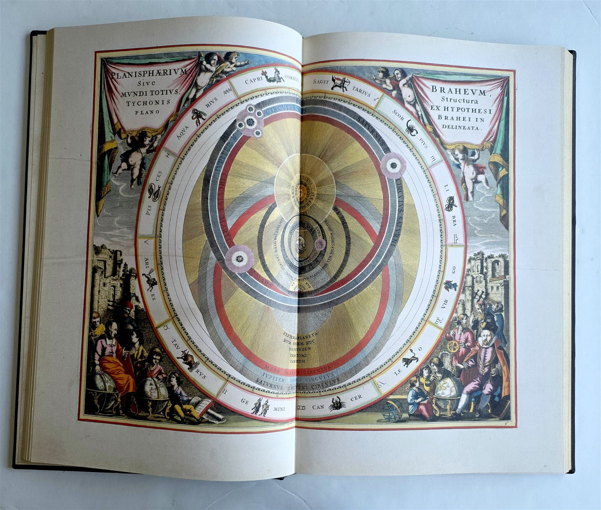 ANDREAS CELLARIUS 1661 Harmonia Macrocosmica ATLAS - ILLUSTRATED FAKSIMILE FOLIO