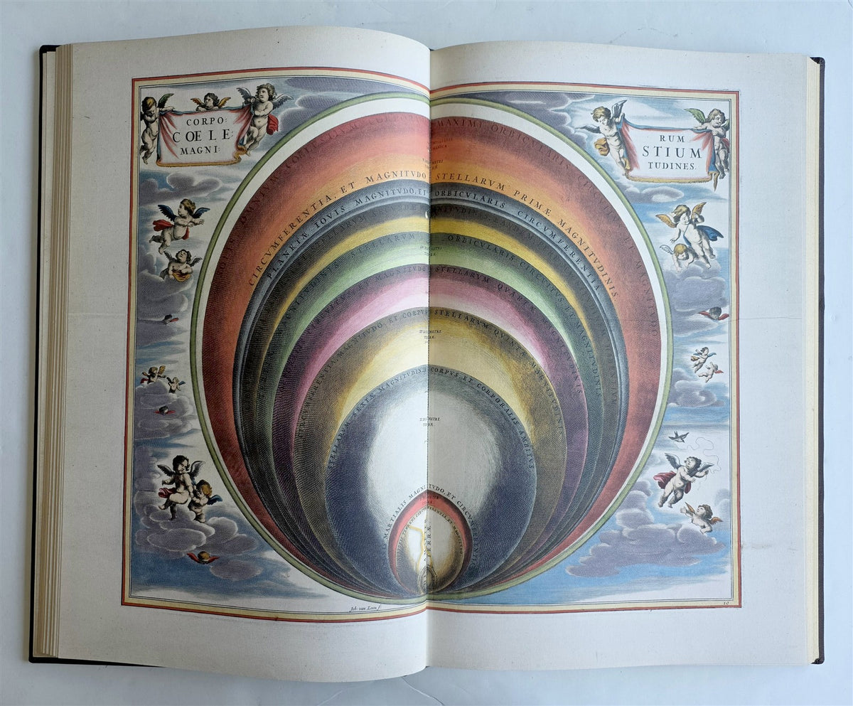 ANDREAS CELLARIUS 1661 Harmonia Macrocosmica ATLAS - ILLUSTRATED FAKSIMILE FOLIO