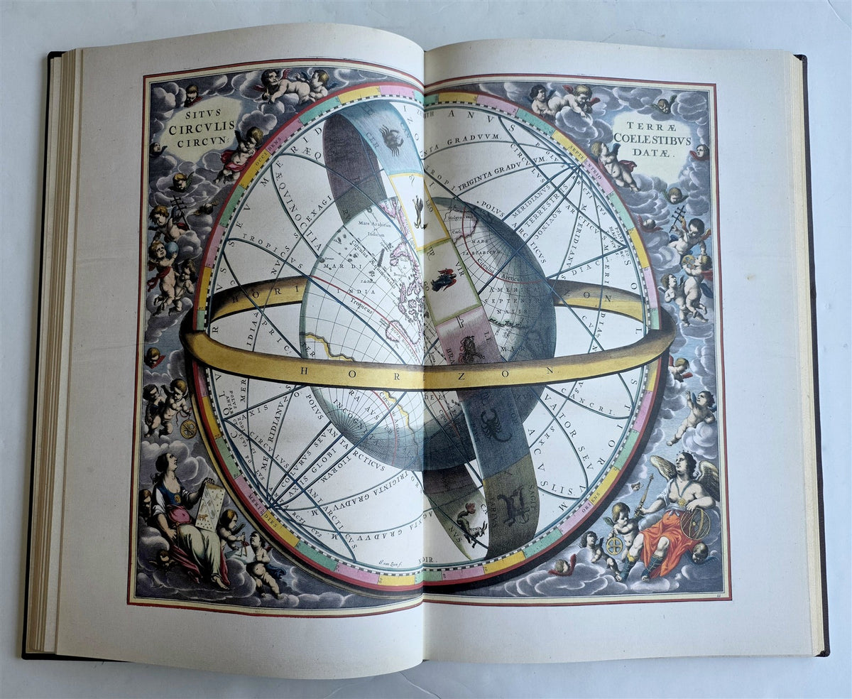 ANDREAS CELLARIUS 1661 Harmonia Macrocosmica ATLAS - ILLUSTRATED FAKSIMILE FOLIO