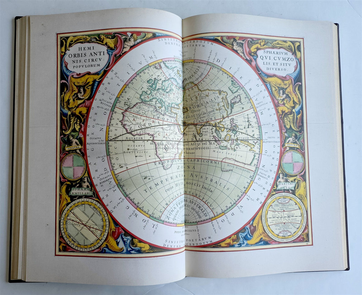 ANDREAS CELLARIUS 1661 Harmonia Macrocosmica ATLAS - ILLUSTRATED FAKSIMILE FOLIO