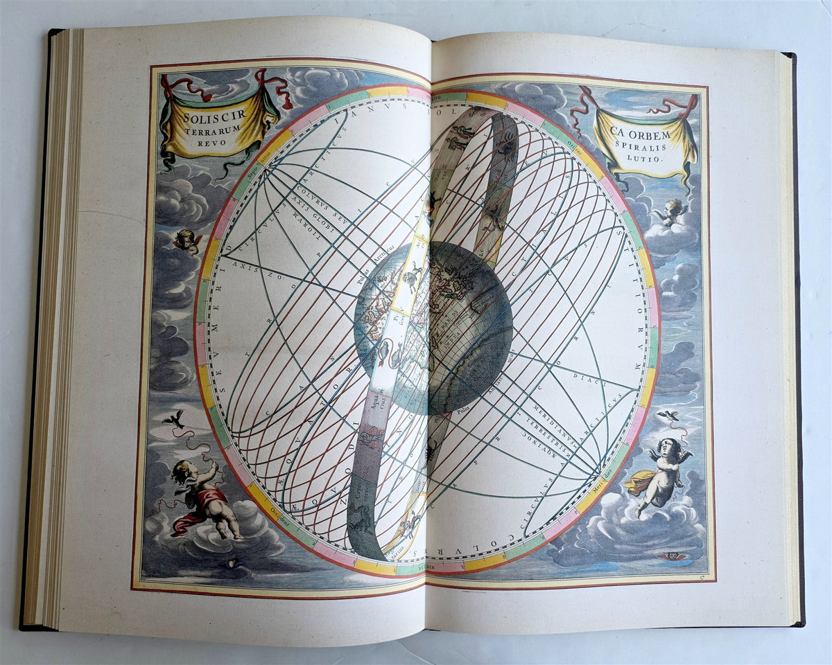 ANDREAS CELLARIUS 1661 Harmonia Macrocosmica ATLAS - ILLUSTRATED FAKSIMILE FOLIO
