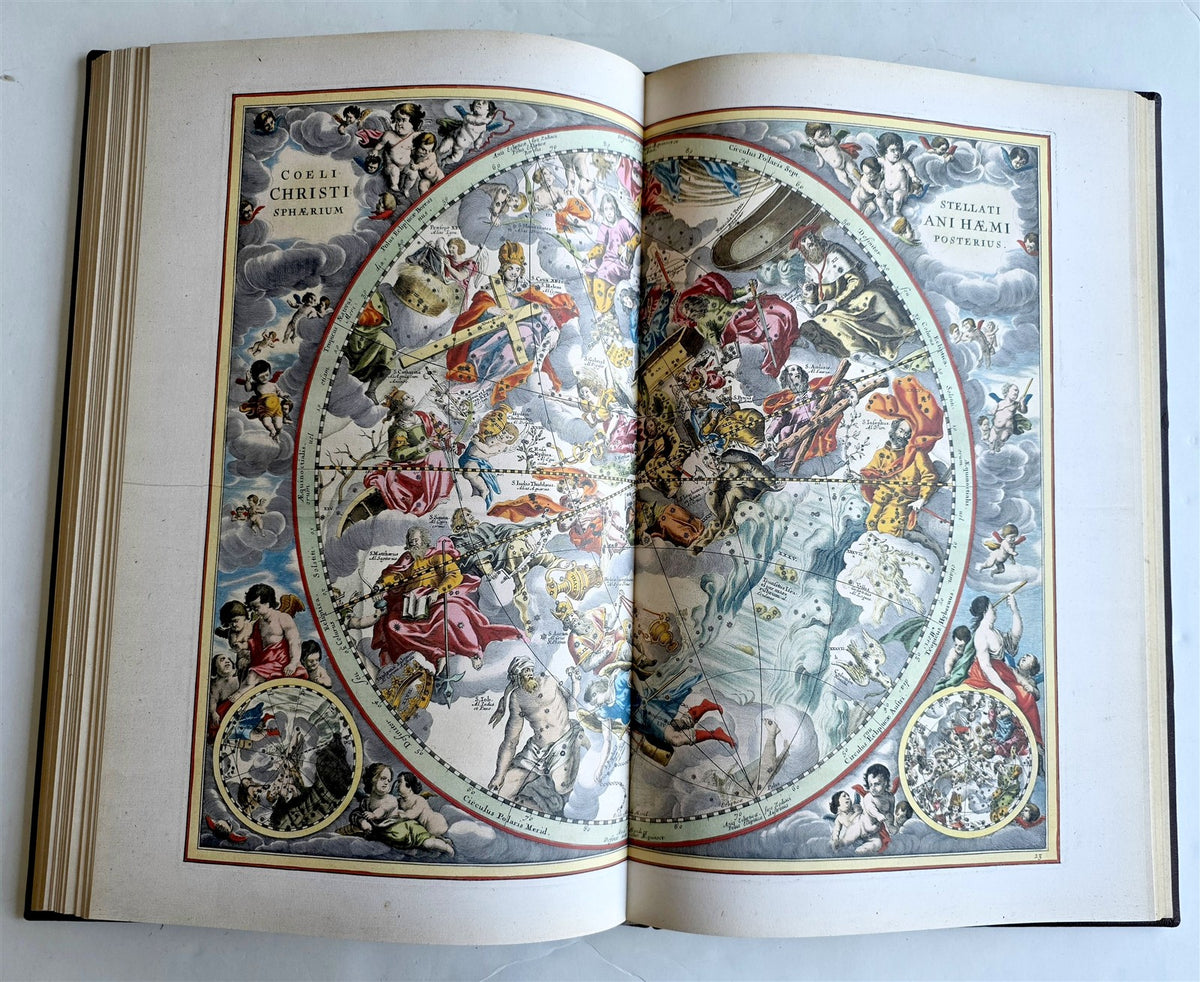 ANDREAS CELLARIUS 1661 Harmonia Macrocosmica ATLAS - ILLUSTRATED FAKSIMILE FOLIO