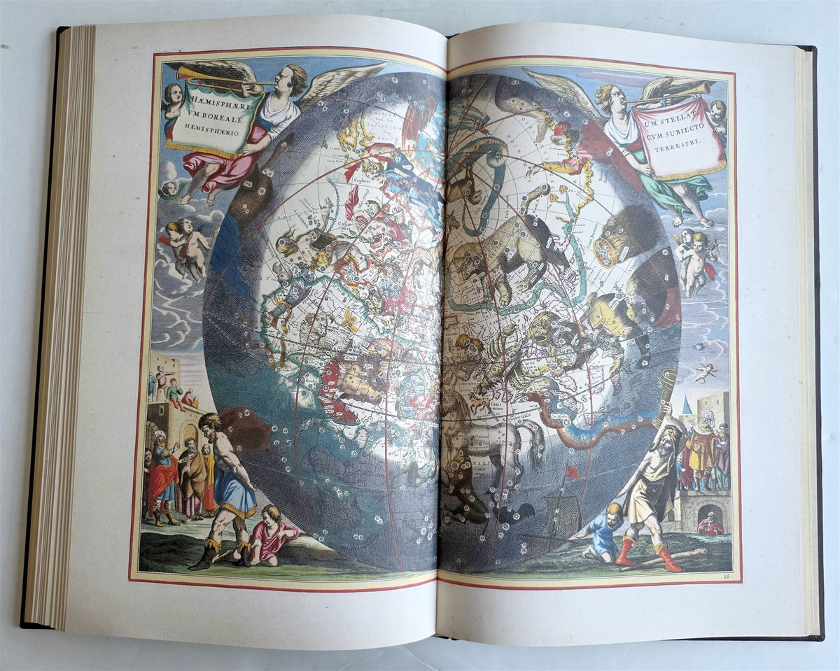 ANDREAS CELLARIUS 1661 Harmonia Macrocosmica ATLAS - ILLUSTRATED FAKSIMILE FOLIO