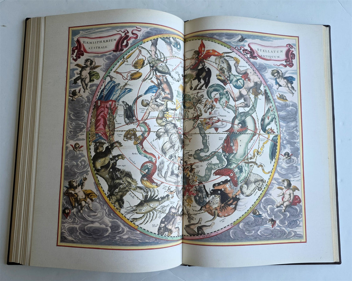 ANDREAS CELLARIUS 1661 Harmonia Macrocosmica ATLAS - ILLUSTRATED FAKSIMILE FOLIO