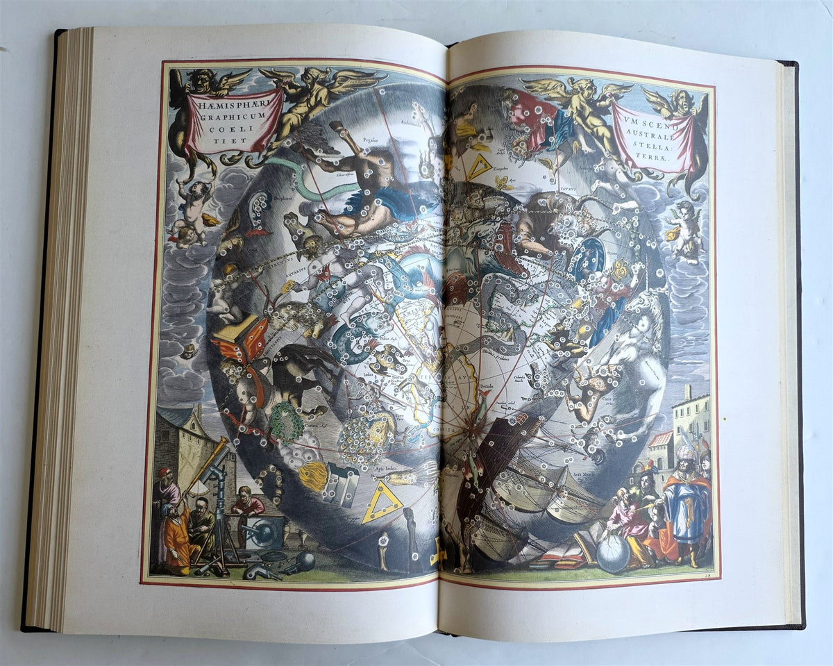 ANDREAS CELLARIUS 1661 Harmonia Macrocosmica ATLAS - ILLUSTRATED FAKSIMILE FOLIO