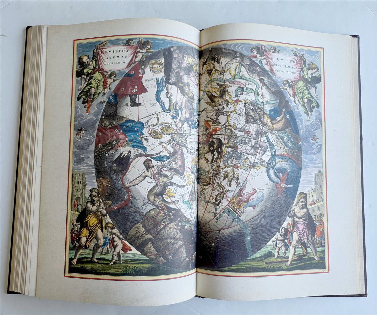 ANDREAS CELLARIUS 1661 Harmonia Macrocosmica ATLAS - ILLUSTRATED FAKSIMILE FOLIO
