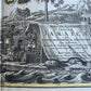 1730 MAP of JAMAICA antique 21 x 24" RARE