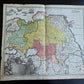 1707 MAP of RUSSIA antique 21 x 24" SCARCE Imperii Moscovitici Novissima Tabula