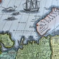 1707 MAP of RUSSIA antique 21 x 24" SCARCE Imperii Moscovitici Novissima Tabula
