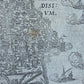1570s MAP of AFRICA antique NAVAL BATTLE Capture of Mahdia TUNISIA