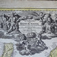 1730 MAP of SCOTLAND antique 21 x 24.5" by Johann Baptist Homann