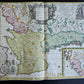 1720 MAP of KINGDOM of SWEDEN antique 19x24" by Georg Matthäus Seutter