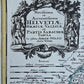 1750s MAP of SWITZERLAND antique 20x24" Helvetiae Rhaetiae Valesiae et Sabaudiae