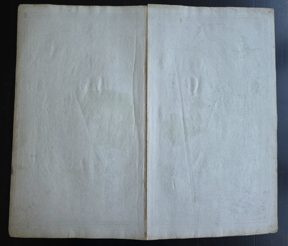 1730 MAP of ASIA antique 22.5 by 32.5" by Johann Baptist Homann