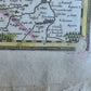1630s MAP of FRANCE province of Anjou antique by Johannes Janssonius