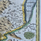 1630s MAP of FRANCE province of BRESSE antique by Johannes Janssonius