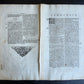 1630s MAP of FRANCE Loudunois / Mirebalais antique by Johannes Janssonius