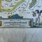 1630s MAP of FRANCE Loudunois / Mirebalais antique by Johannes Janssonius