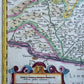 1630s MAP of FRANCE Lionnois Forest et Beaviolois antique by Johannes Janssonius