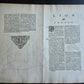 1630s MAP of FRANCE Lionnois Forest et Beaviolois antique by Johannes Janssonius