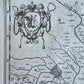 1630s MAP of PADUA ITALY antique by Johannes Janssonius