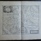1640s MAP of region of Orvieto ITALY antique by Johannes Janssonius