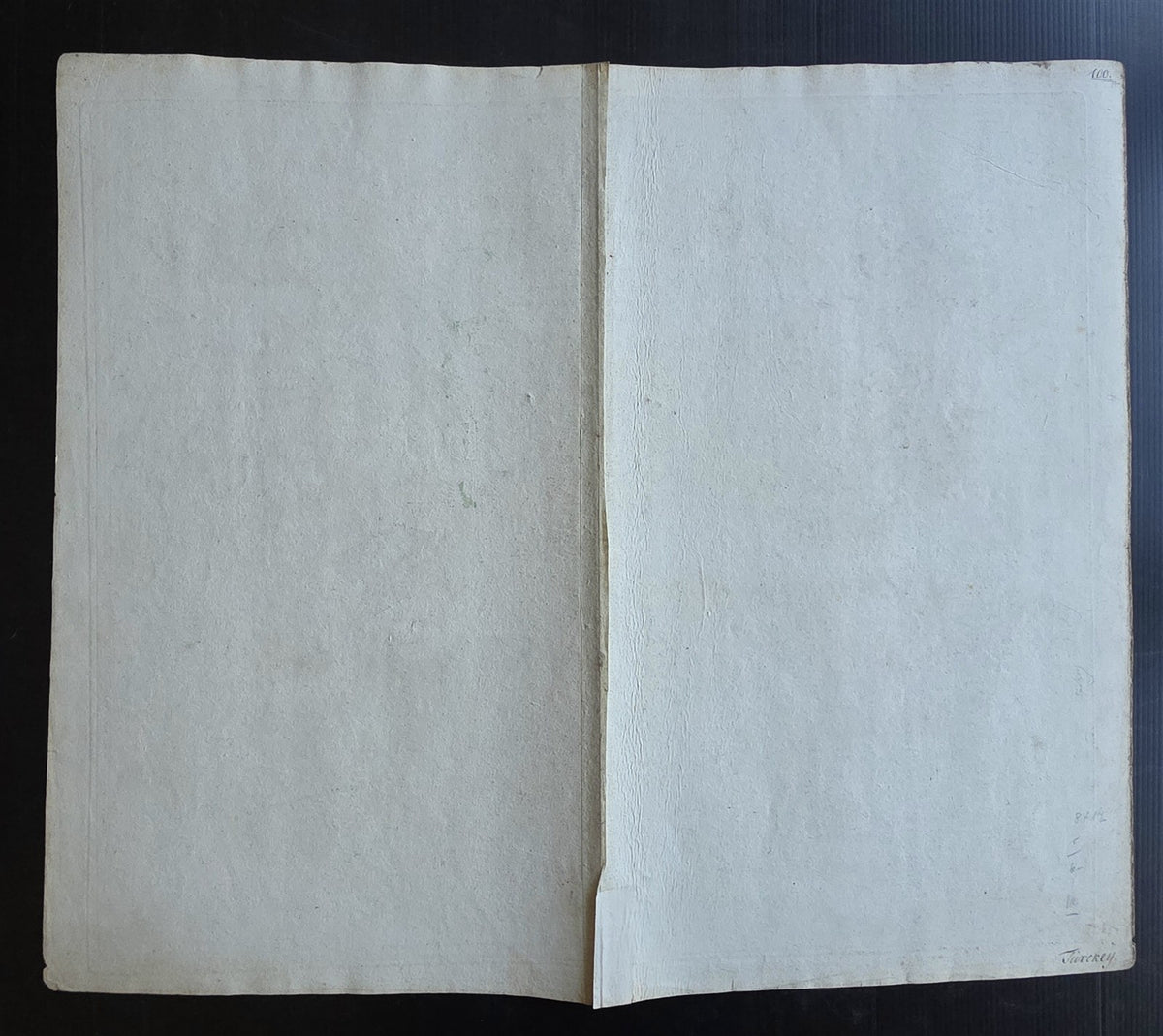 1720 MAP of TURKEY antique OTTOMAN EMPIRE in Europe, Asia, et Africa