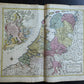 1710 MAP of PALESTINE antique TERRA SANCTA by Johann Baptist Homann