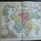 1740 MAP of GREECE Peloponesus hodie Moreae Regnum Johann Baptist HOMANN antique