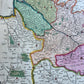 1700 MAP of PICARDY FRANCE antique Nova Picardiae Tabula by P. Mortier