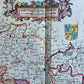 1700 MAP of PICARDY FRANCE antique Nova Picardiae Tabula by P. Mortier