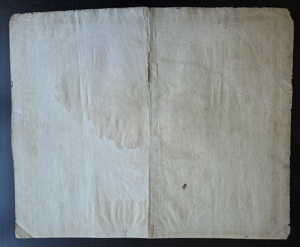 1710 MAP of HOLY LAND antique Iudaea seu Palaestina Terra Sancta by J. Homann