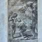 1733 AMAZING VATICAN BINDING w/ SILVER CLASPS illustrated ANTIQUE