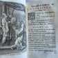 1733 AMAZING VATICAN BINDING w/ SILVER CLASPS illustrated ANTIQUE