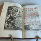 1733 AMAZING VATICAN BINDING w/ SILVER CLASPS illustrated ANTIQUE