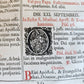 1743 MISSALE ROMANUM antique NICELY DECORATED FOLIO illustrated