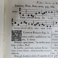 1842 MANUALE CHORI seu VESPERALE ROMANUM antique FOLIO