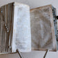 1713 CORPORIS JURIS CIVILIS antique BLIND-STAMPED PIGSKIN BINDING law book