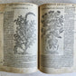 1561 PHARMACOPEIA ILLUSTRATED MEDICAL PLANTS by SANSOVINO antique 16th CENTURY