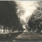 MARIETTA OH STREET SCENE ANTIQUE REAL PHOTO POSTCARD RPPC