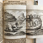 1674 WORLD'S RELIGIOUS SERVICES FULLY ILLUSTRATED antique VELLUM BINDING